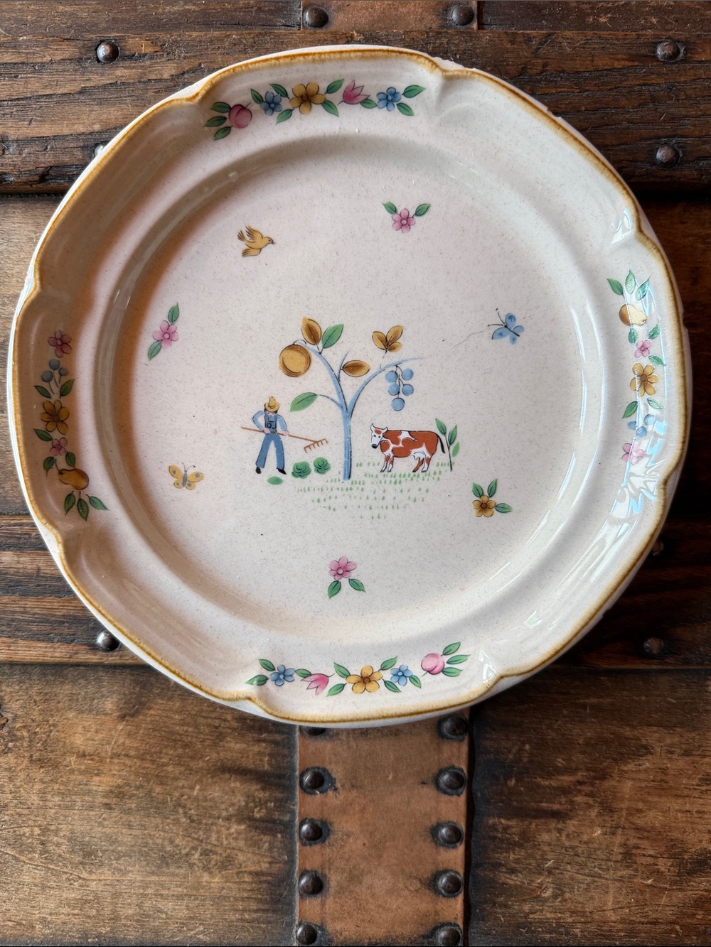 International Heartland Dessert Plate. 8 available